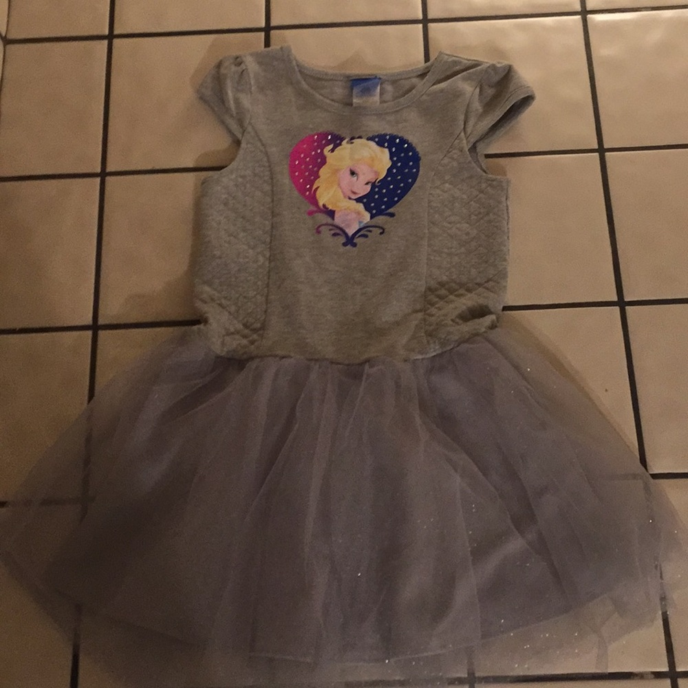 Little girls Princess Elsa Dress 5T
